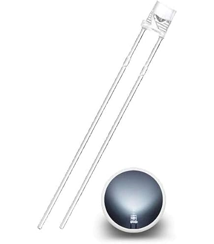 50 LED weiß 1200mcd weiß, white 120° 5mm Flachkopf Strawhat Strawcap RoHS elpohl 50 LED weiß 1200mcd weiß, white 120° 5mm Flachkopf Strawhat Strawcap RoHS elpohl
