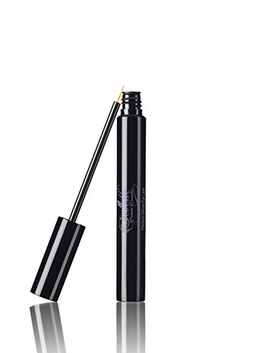 Wimpernserum 8 ml. Premium Deluxe Eyelash + HYALURON + KOFFEIN + ALOE VERA | Wimpern-Booster | Serum für Wimpern und Augenbrauen I Wimpernverlängerungsserum von Develle Premium Cosmetics - 8
