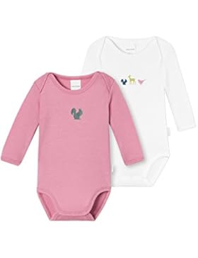 Schiesser Baby-Mädchen Body, 2er Pack