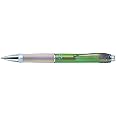 Pilot G2 ex 0.7mm Ball Retractable Gel Ink Roller Ball Pens, Black Ink, Green Barrel with Rubber Grip (Pack of 3) Supplied Loose