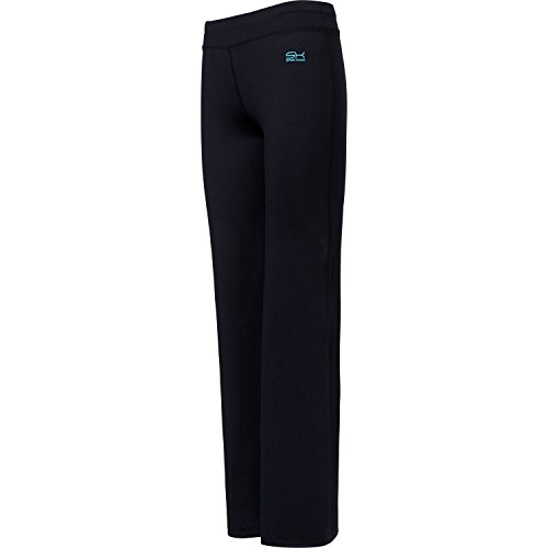 Mädchen und Damen Sport / Fitness / Yoga Jazzpant Trainingshose extra lang (+3 cm) in schwarz ab Gr.128 bis XL - 2
