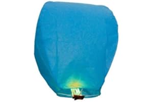 20 Blue - Eco-Friendly Chinese Flying Sky Lanterns (A Liittle Tree)