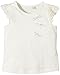 TOM TAILOR Kids Baby Girls lace wing sleeve top/504 Vest, White (Cloud Dancer 2067), 0-3 Months (Manufacturer size: 62)