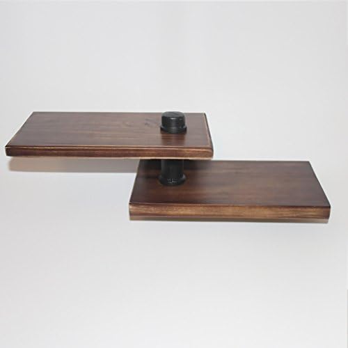 Floating Shelves Plumbing Rack Toilet Bracket Iron Pipe Plank LOFT Wall Decoration Industrial wall frame