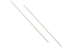 Eurofishing PACK OF x 2 30cm BRASS WORM BAITING NEEDLES - LUGWORM/RAGWORM