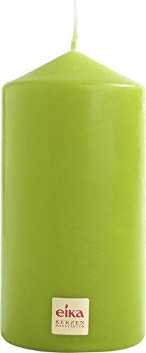 Preisvergleich Produktbild Stumpenkerze lemon 130x70 mm