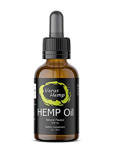 Hemp Oil Drops 15% 4500mg 30ml | Ingredientes organicos y naturales | Alivio natural del estrés, la ansiedad y el dolor | Mejora la salud general