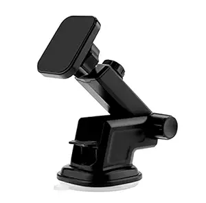 HIKER Universal Car Mount Magnetic Mobile Phone Holder for Dashboard & Windshield with 360 Rotating Long Arm & Extra Magnetic Power Designed for India, MagBear Magnetic Car Mount Holder