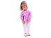 Produktbild Gotz 1366117 Happy Kidz, Katie, multi-articulated standing doll with 9 joints, 50 cm, blond hair, blue eyes