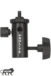 Prolite Metal U Clamp Basic with Umbrella Holder Slot | for DSLR Camera, Speedlite Flash, B4 Light, LED Video Light | Photography & Videography