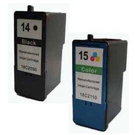 Prestige Cartridge 2 x Lexmark No 14 No 15 Cartuchos de tinta color y negro reviews Prestige Cartridge 2 x Lexmark No 14 No 15 Cartuchos de tinta color y negro