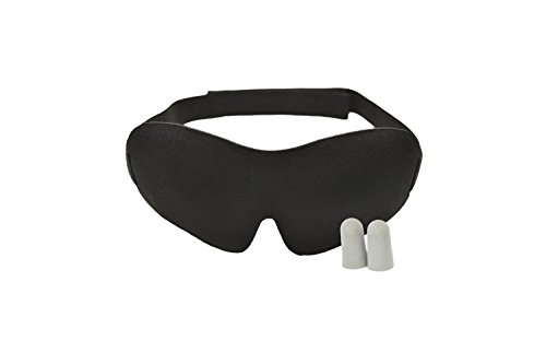 Luxury Sleep Mask with Ear Plugs - Insomnia Aid
