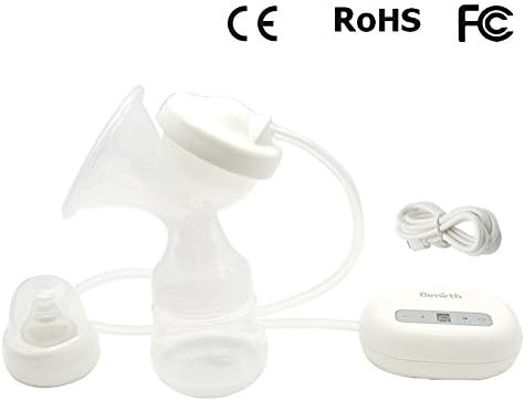 Mini Electric Breast Pump, Portable,Lcd Display, 9-Speed Massage And Sucking Milk, Frequency Conversion Procedures
