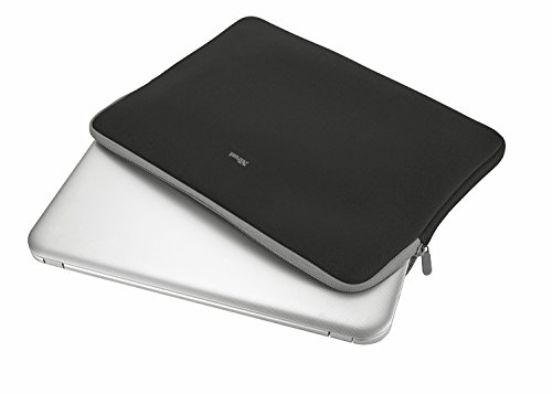 Trust Primo Soft Laptop Sleeve 11,6 Zoll weiche Schutzhülle (für Notebooks mit Bildschirmdiagonale bis 29,5 cm (11,6 Zoll)) schwarz - 2