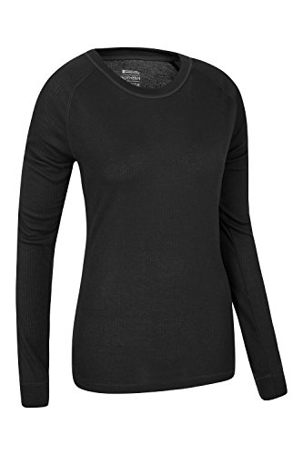 Mountain Warehouse Merino Thermo-Top für Damen mit Rundhalsausschnitt Unterhemd Thermo Unterwäsche - 2