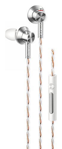 Preisvergleich Produktbild Onkyo E700MW / 00 In-Ear Kopfhörer mit Mikrofon weiß