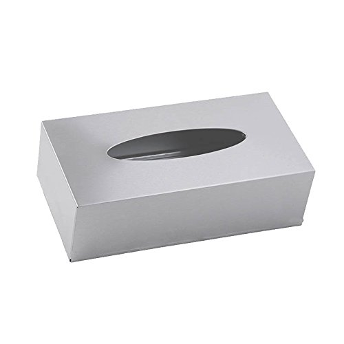 houseproud Matt Steel Kosmetiktücherbox aus mattem Edelstahl - 2