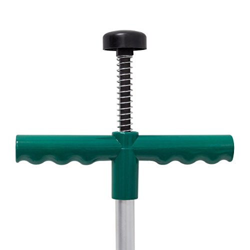 4 teiliges Garten Set, 3 Gartensäcke für Laub und Unkraut, 272 L, faltbar, Unkrautstecher langer Griff, Auswurf-Mechanismus - 7