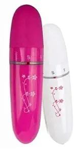 R A PRODUCTS Mini 208 Eye Massager Wrinkle Remove Skin Care Massager (One Piece, Color Random White or Pink) (Batterie Not Included)(Valentine Gift)