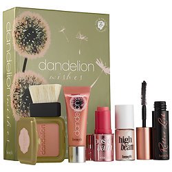 Benefit Dandelion Wishes for Complexion, Lips & Eyes incs Roller Lash, High Beam, Posie Balm