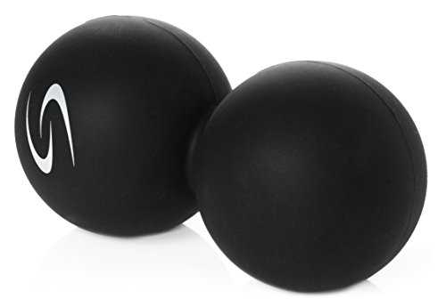 Massageball – Doppelter (Twin) Lacrosse Ball – Für Faszientherapie, Triggerpunkttherapie & Tiefengewebsmassage – Der beste Ball für Crossfit & Yoga – Lebenslange Garantie - 4