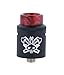 Produktbild HellVape Dead Rabbit SQ RDA Verdampfer Set - Tröpfler und Bottom Feeder - Farbe: schwarz