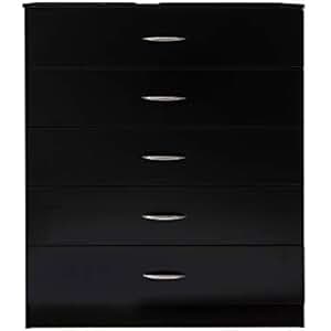 Suchergebnis auf Amazon.de für: schwarze kommode schrank mit türen und
