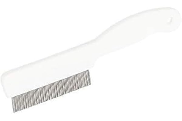 Kerbl Pet Peigne dépoussiérant Blanc, 13cm, 3pcs
