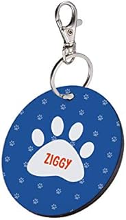 Sky Trends Round Shape Collar Locket/Pendant for Dogs & Puppy -899, Multicolour, Medium, 1 Count - Z