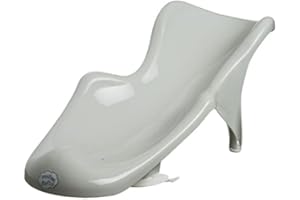 BUYONLINEFORBABY Baby Infant Newborn Toddler Bath Tub Safety Newborn Seat Support Chair with Anti-Slip Suction Cups 0-6 Months (Classic Grey)