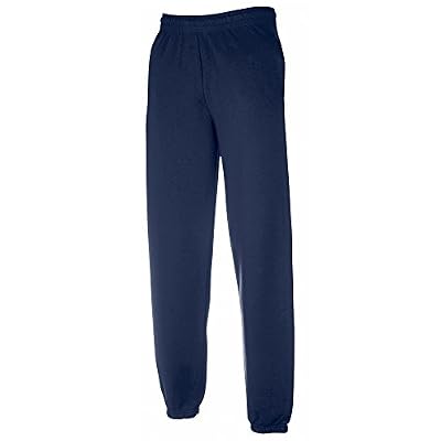 Fruit Of The Loom - Pantalon de jogging - Enfant (7-8 ans) (Bleu marine)