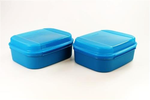 TUPPERWARE Naschkätzchen 1,7L dunkel türkis (2) Bellevue Dose Vorrat Royal 17150 - 5