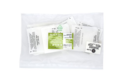 Disidry Silicagel Lot de 20 sachets de Gel de silice déshydratant de 10 g