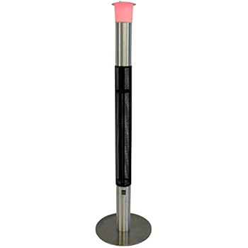 Garden Glow Electric Patio Heater Freestanding Led Colour Changing Light Remote Control 1500w Patio Heaters Konozsigns Com