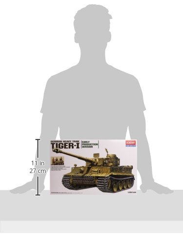 Academy AC13264 - 1/35 Tiger-I mit 4 Figuren, Panzer