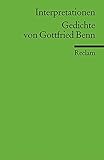 Image de Interpretationen. Gedichte von Gottfried Benn