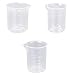 Generic 500Ml/150Ml/50Ml Kitchen Lab Graduated Beaker Measure Cup Measurement Container RS.315.00