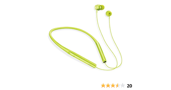 Syska Reverb Bluetooth Earphone Green 