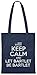 Produktbild Urban Backwoods Keep Calm and Let Bartlet Be Hipster Bag Beutel Stofftasche Einkaufstasche