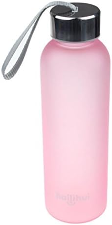 Water Cup,Fortan Leak Tight Fruit Juice Sport Portable Travel Bottle 600ML (Pink)