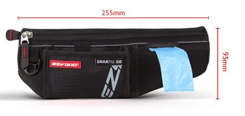EzyDog-High-Quality-SnakPak-Go-Treat-Belt-Puppy-Dog-Training-Bag-Pouch-Black