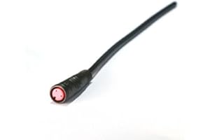 Oniissy Elektrofahrrad Lithium Batterie modifiziert 2 3 4 5 6-adriges Signalkabel Verlängerungskabel Kabel Wasserdichter Stecker für Ebike Display