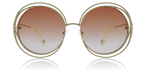Preisvergleich Produktbild Chloé Sonnenbrillen CARLINA CHAIN CE114SC GOLD / ROSE SHADED Damenbrillen