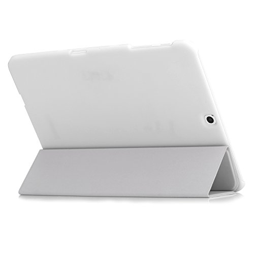 MoKo Samsung Galaxy Tab S2 9.7 Hülle – Ultra Slim PU Leder Tasche Schutzhülle Schale Smart Case mit Auto Sleep/Wake up Funktion und Standfunktion für Galaxy Tab S2 9.7″ Android 5.0 Tablet-PC, Weiß - 4