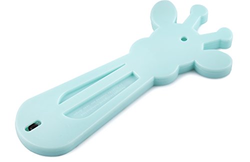 BabyOne Schwimmendes Badethermometer, Design: Giraffe, babysicher - 3