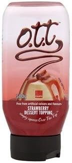 Macphie Strawberry Dessert Topping 500G
