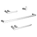 Produktbild Badezimmer Hardware Set aus SUS304 Edelstahl,4-teilig Bad Zubehör Set,Handtuch Haken/WC Papier Halter/Handtuchhalter/Handtuch Bar,Chrom