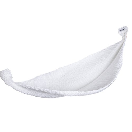 Pellor Handmade Newborn 0-3 Months Baby Boys Girls Hammock Cocoon Photography Photo Props Costume (White)