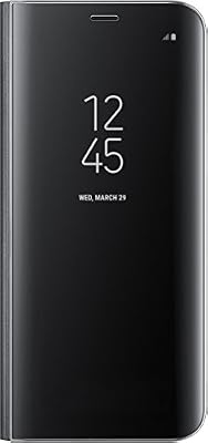 Samsung Clear View Standing Cover EF-ZG950 - Protection à rabat pour téléphone portable - noir - pour Galaxy S8