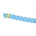 Anti Drop Toy Bottle Fastening Pacifier Clips Hanger Strap for Baby Pram Stroller Pushchair Polka Dots Pattern - Blue